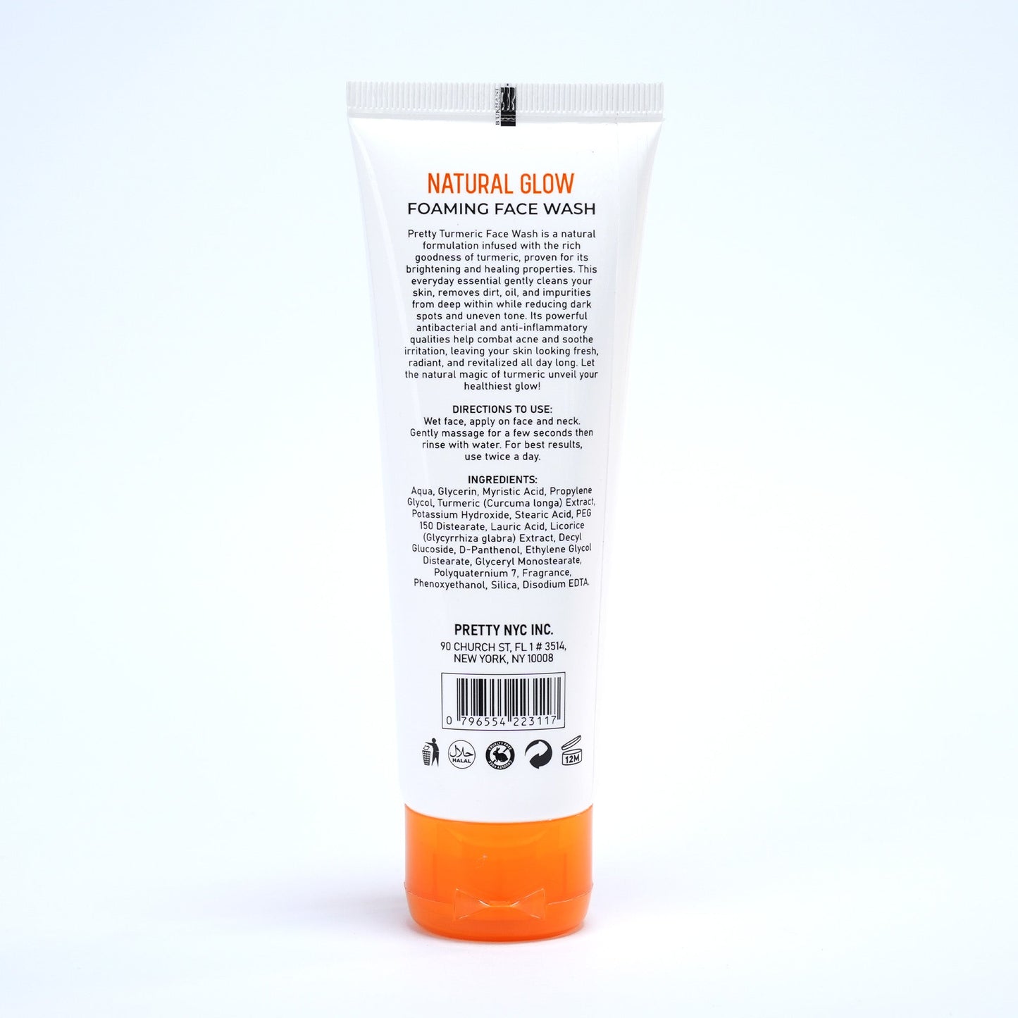 Pretty Natural Glow Turmeric Face Wash