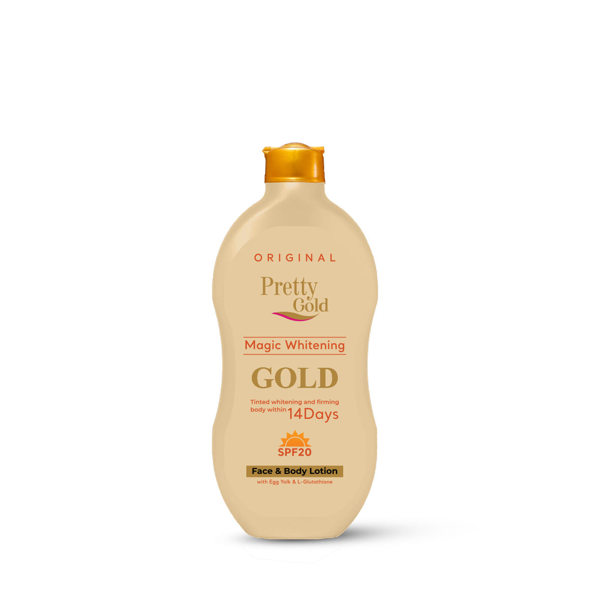 Pretty Gold Magic Whitening Face & body Lotion