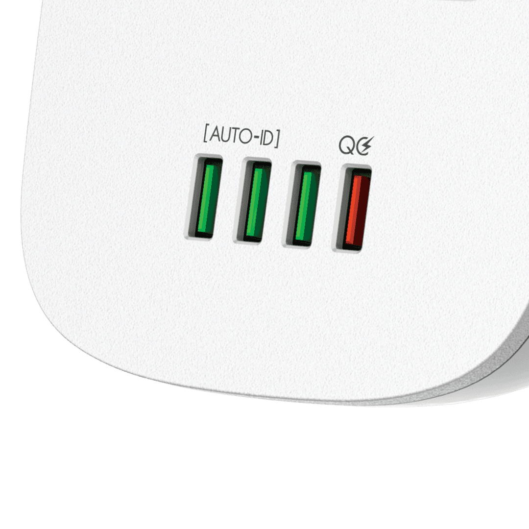 PP1 4 POWER SOCKET 4 USB (18W PD CHARGER)