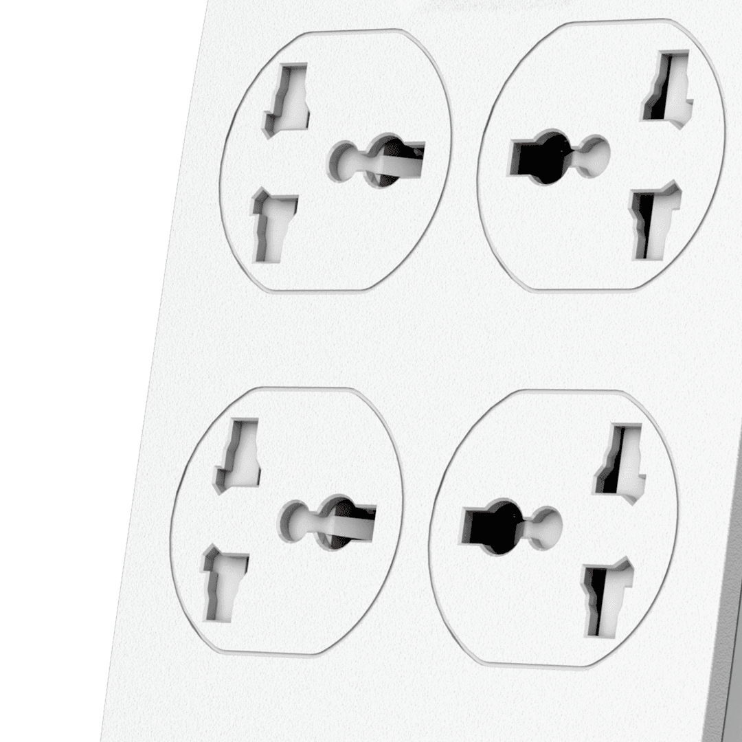 PP1 4 POWER SOCKET 4 USB (18W PD CHARGER)