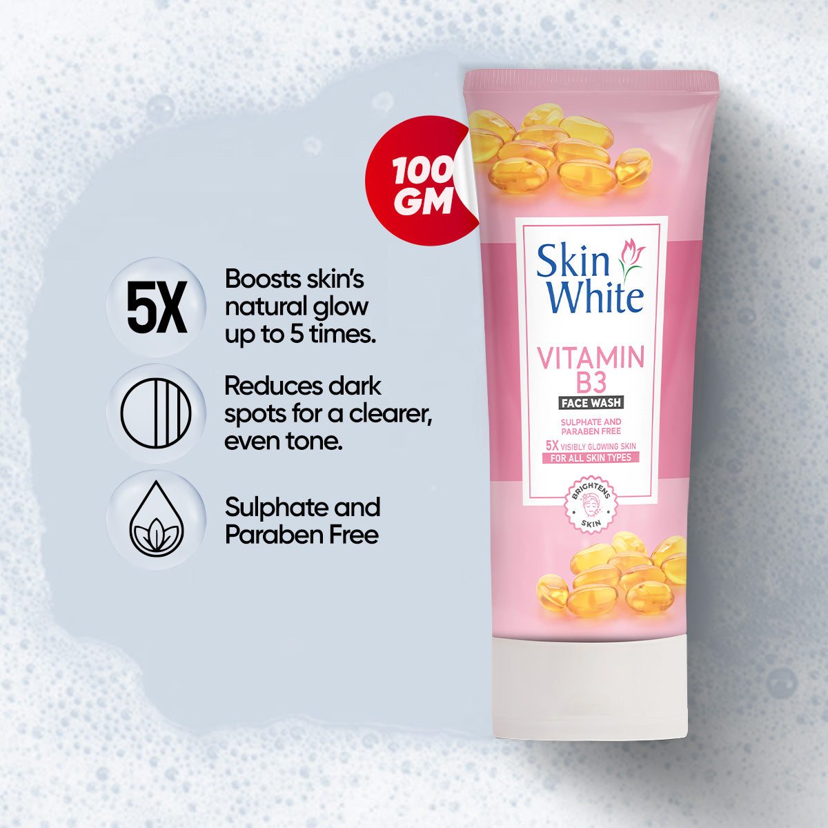Skinwhite Vitamin B3 Facewash
