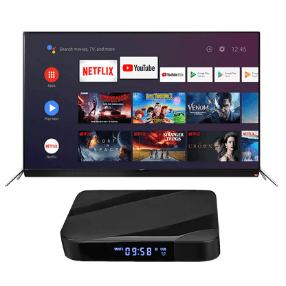 Amaze Ax-100 Android TV Box | 4GB RAM & 32GB Storage - 4K Supported