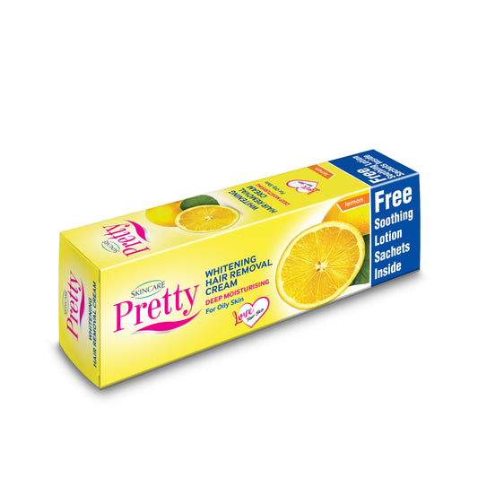 Pretty Hair Removal Cream - Lemon - 50gm