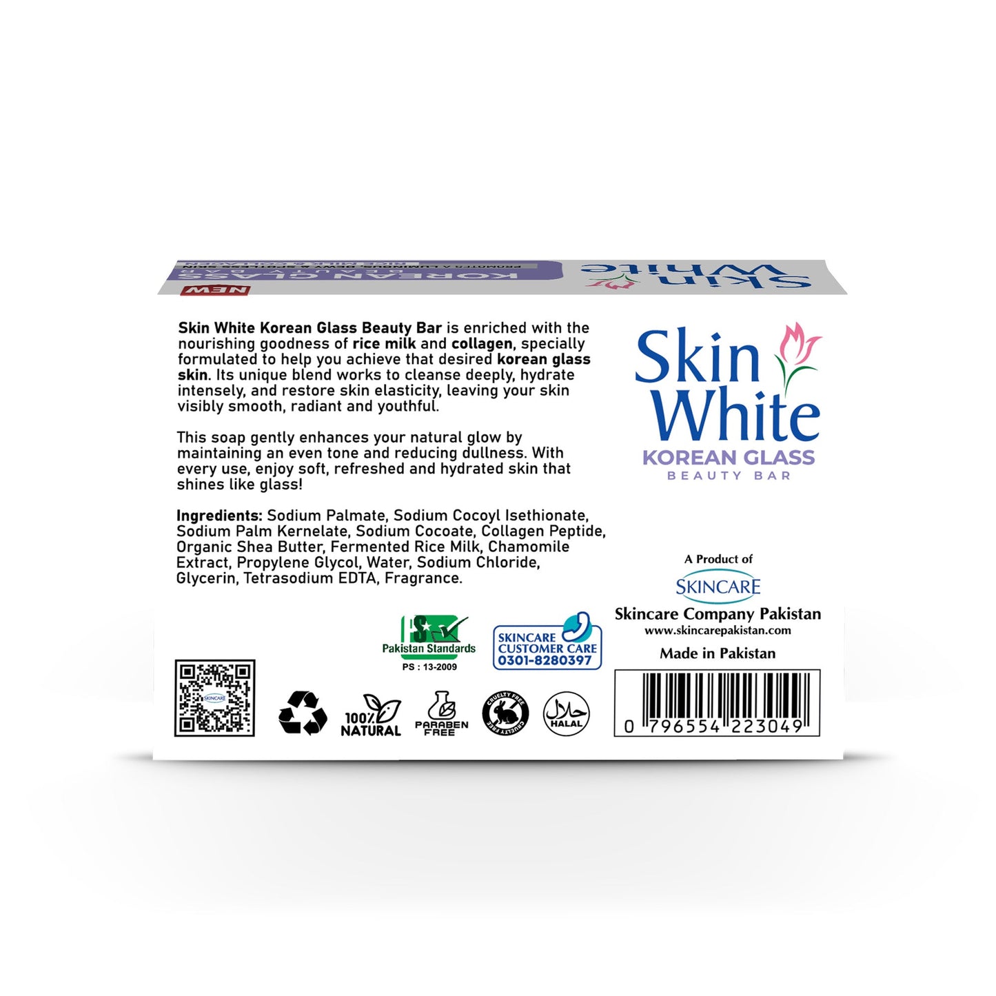 Skin White Korean Glass Beauty Bar