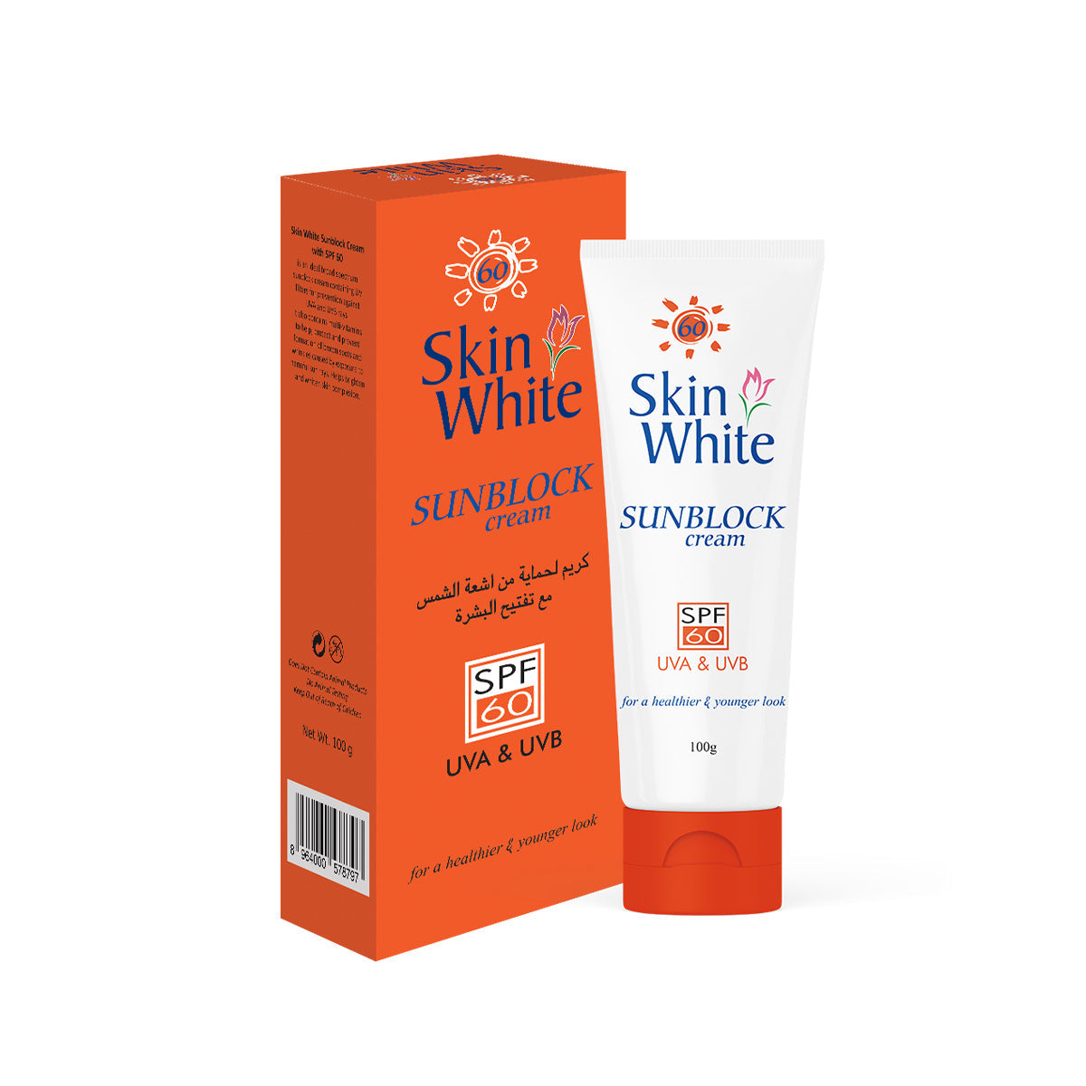 Skin White Sun Block Cream UVA & UVB